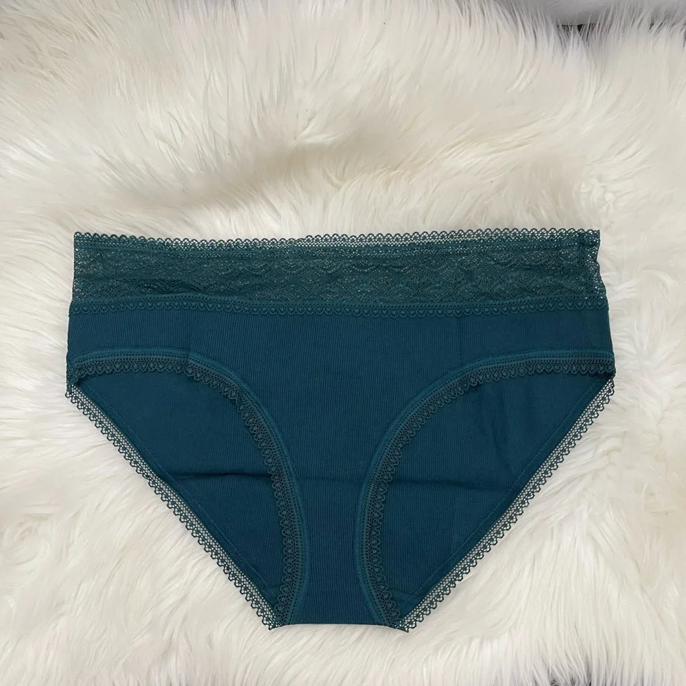 Victoria’s Secret The Lacie Lace - Waist Cotton Hiphugger Panty Underwear. NWT